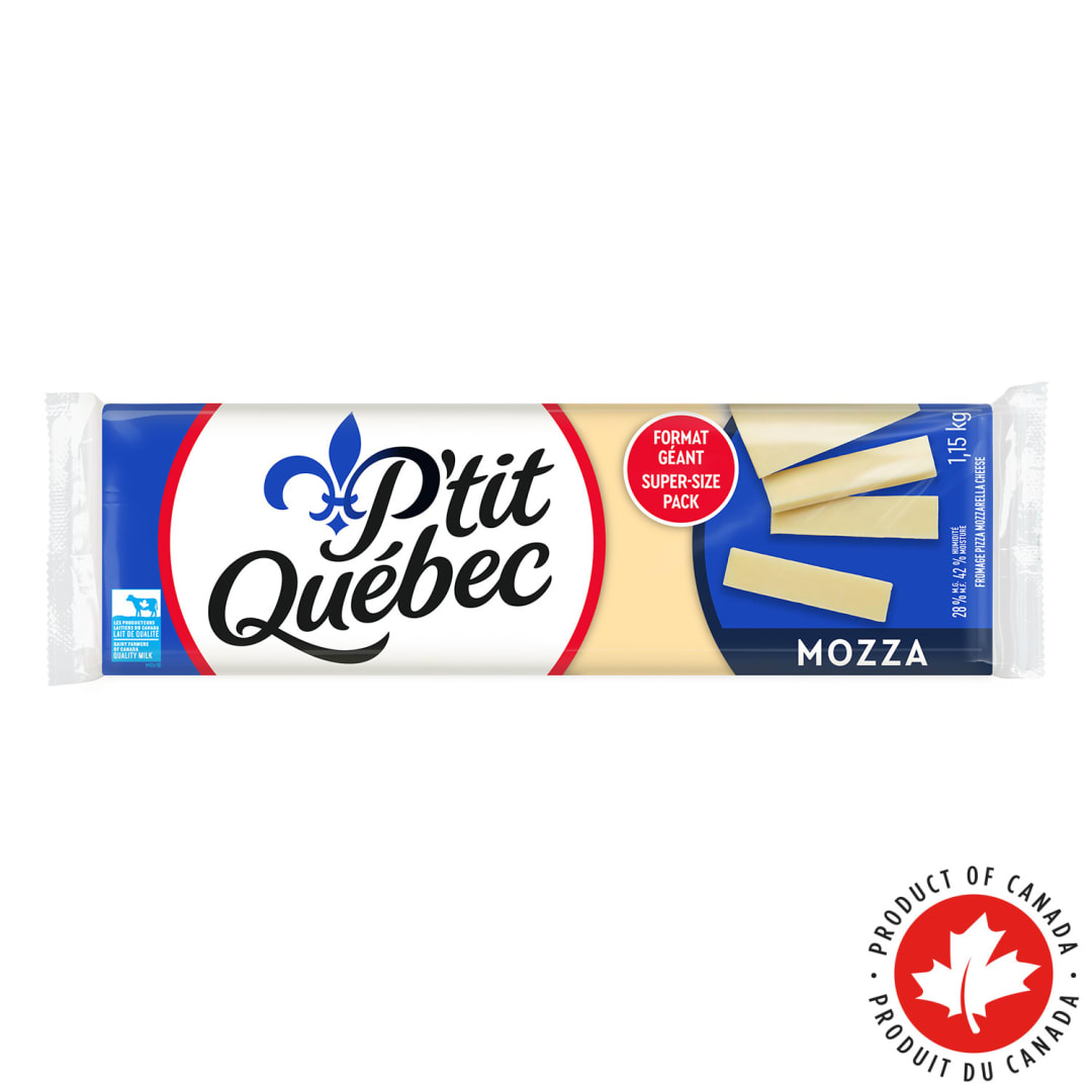P'tit Québec Mozza Cheese, 1,15kg
