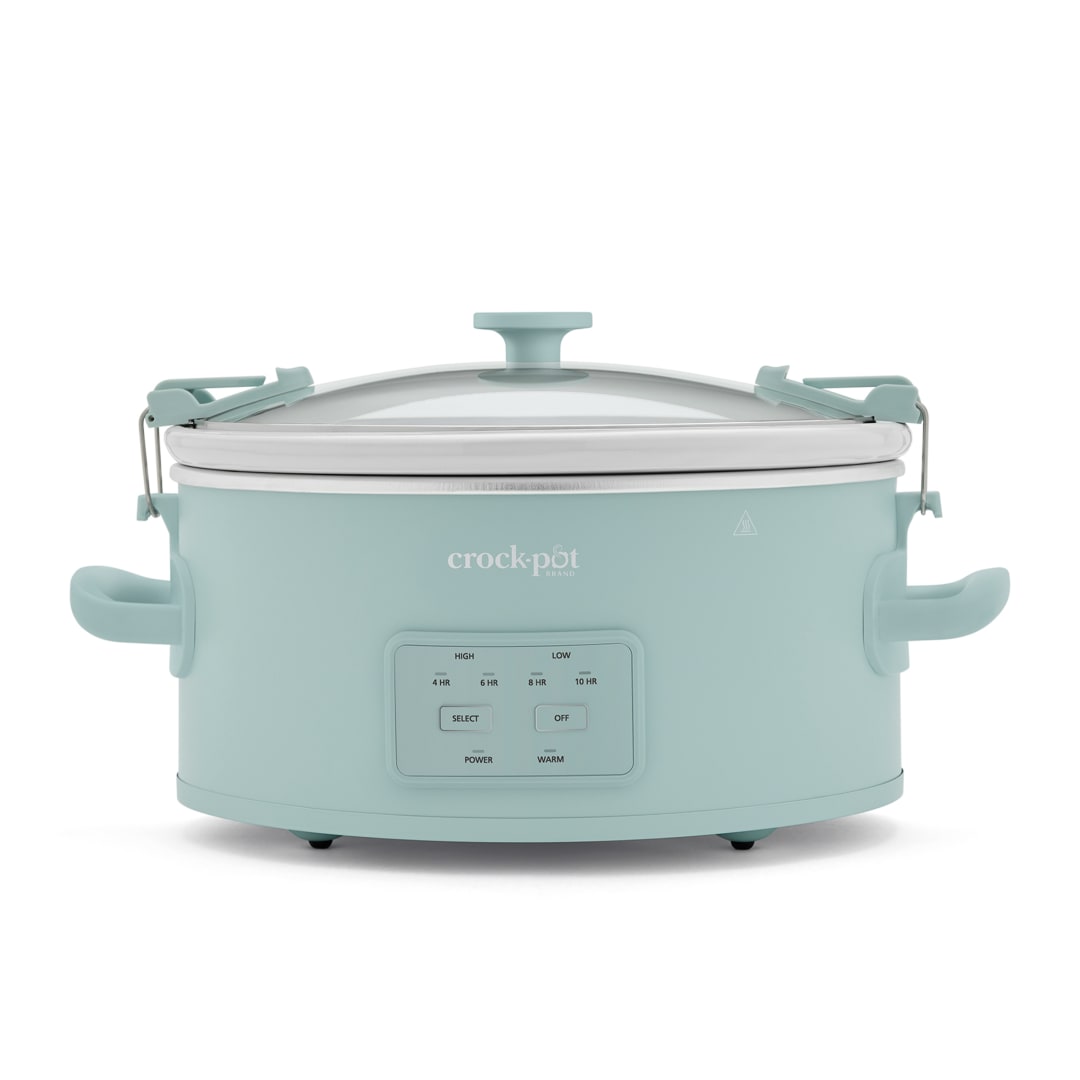 Mijoteuse programmable série Design Crock-Pot de 6 L (6 pintes), vert brume marine