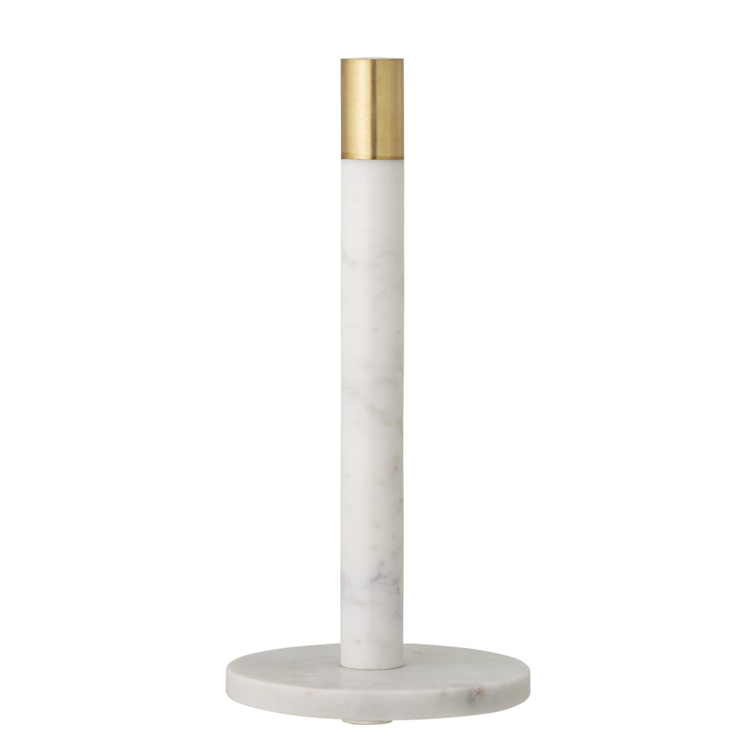 82050487 - Emira Kitchen Paper Stand, White, Marble STOCK: 300