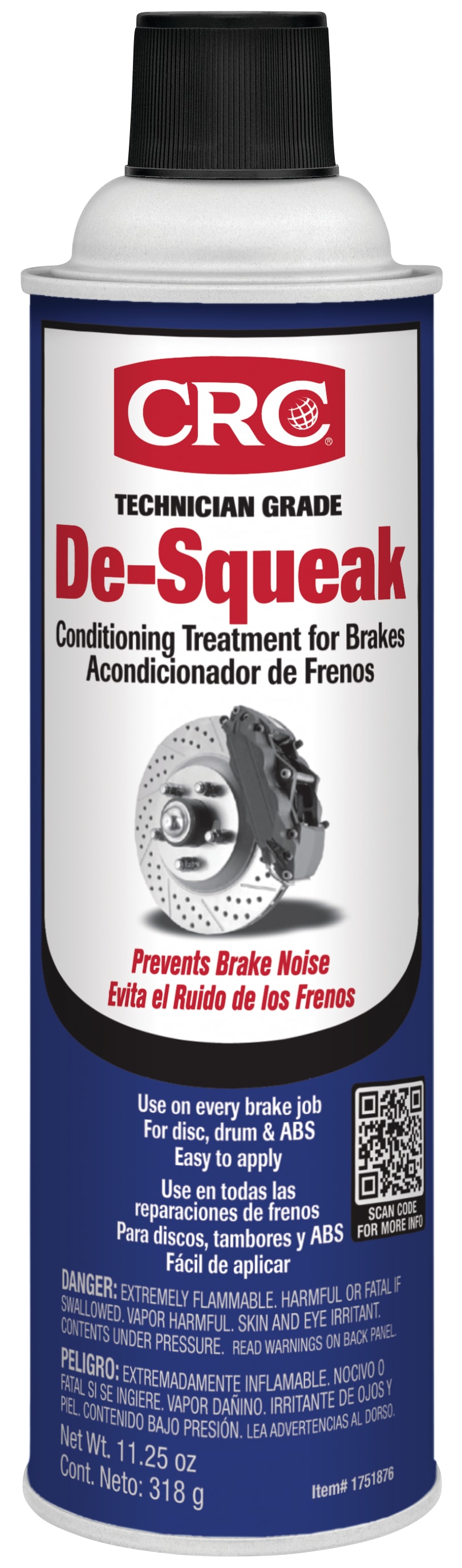CRC De-Squeak Brake Conditioning Treatment (S/E) 1X318G