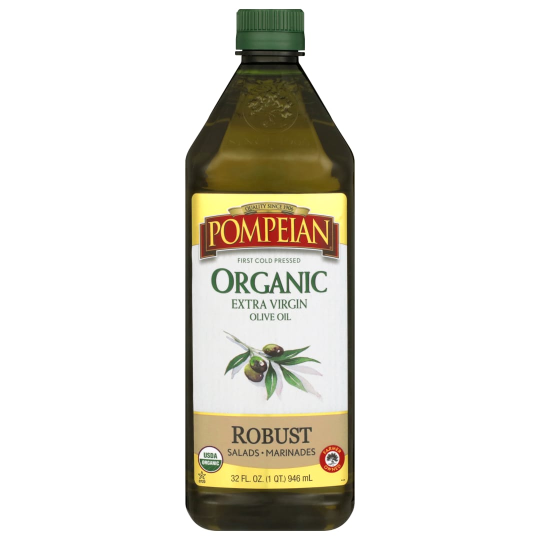 Pompeian Organic Robust Extra Virgin Olive Oil - 32 fl oz