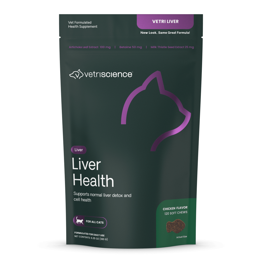 VS Liver Health Chews, Cats, Chicken, 120ct