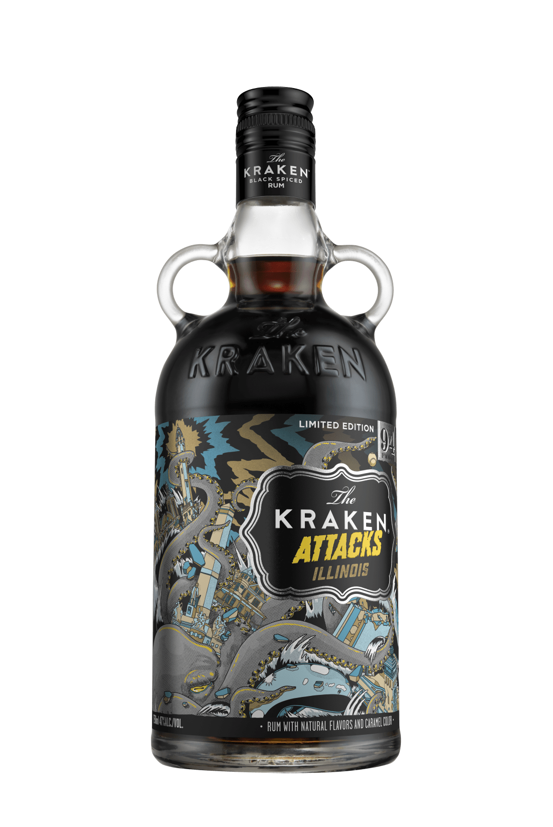 Kraken Rum 94 Proof - Kraken Attacks IL