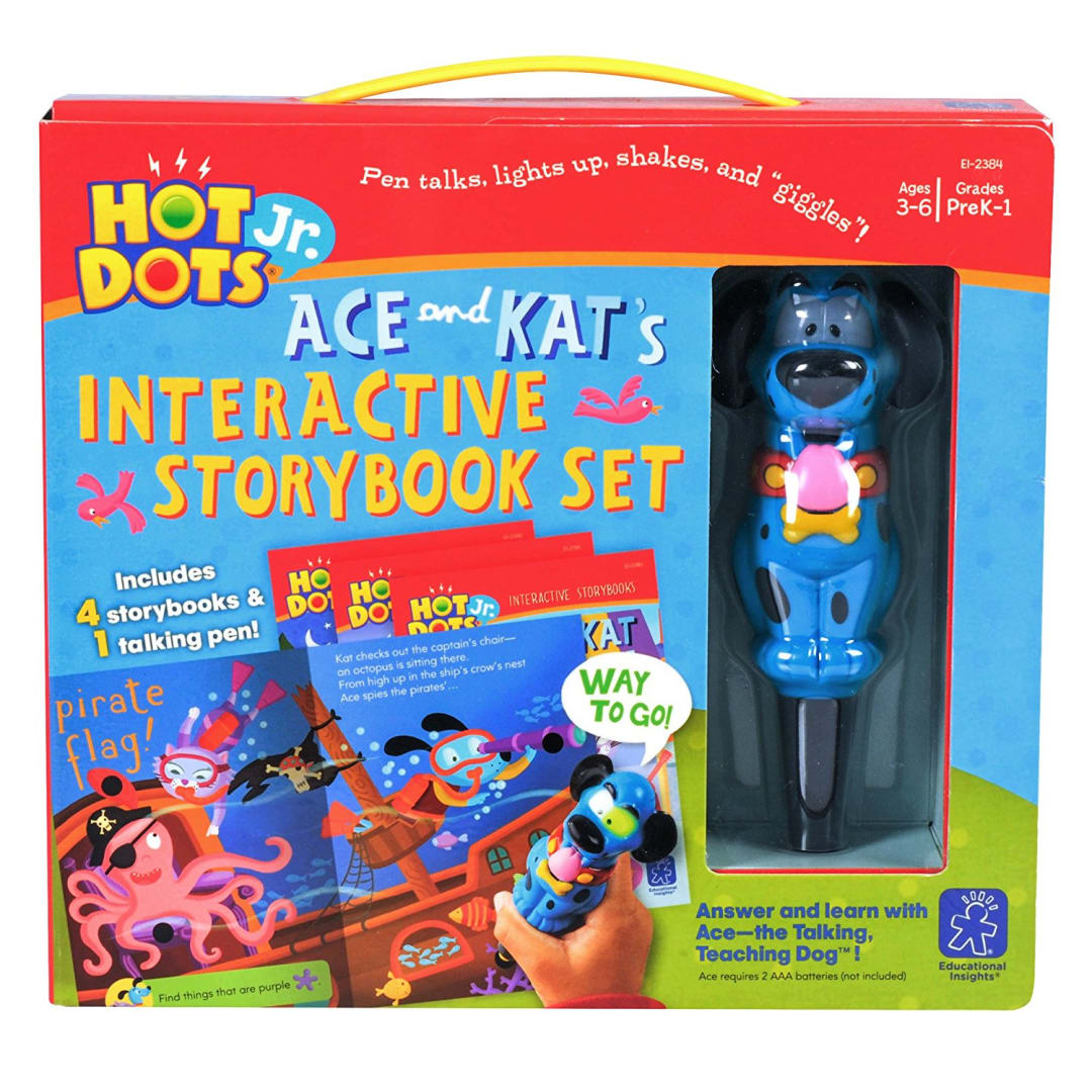 HOT DOTS JR STORYBOOK SET W ACE PEN