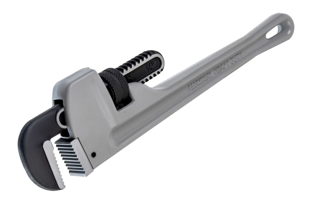 14“ Heavy-Duty Straight Aluminum Pipe Wrenches