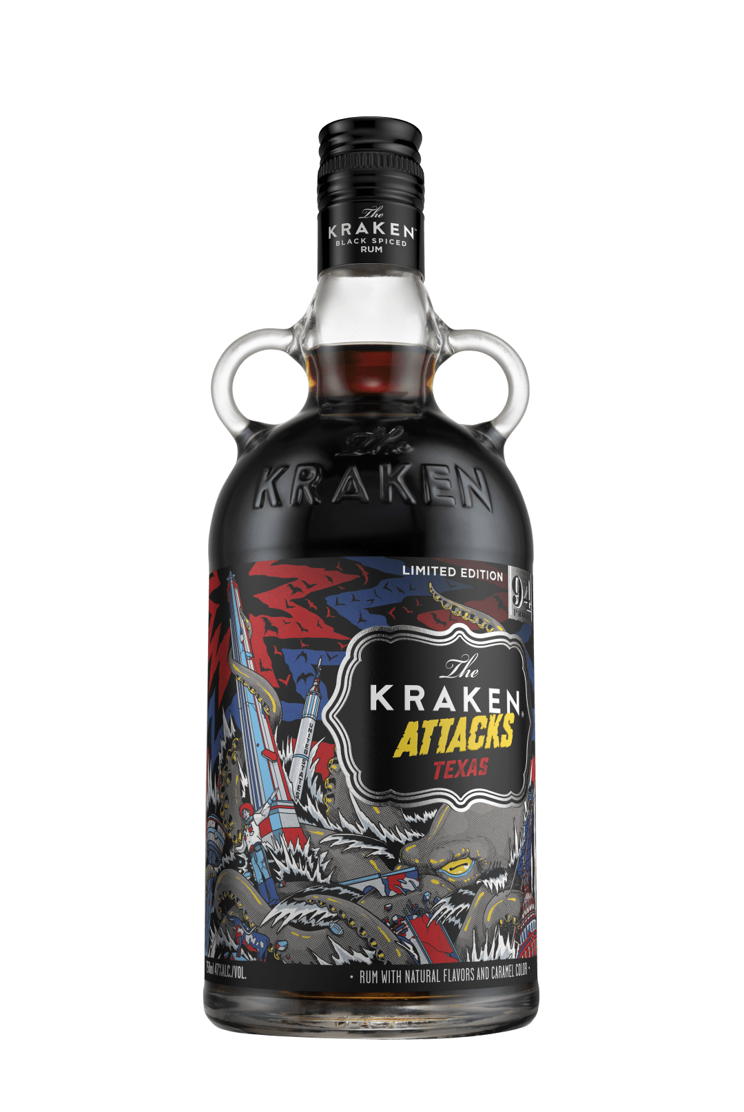 Kraken Rum 94 Proof - Kraken Attacks TX