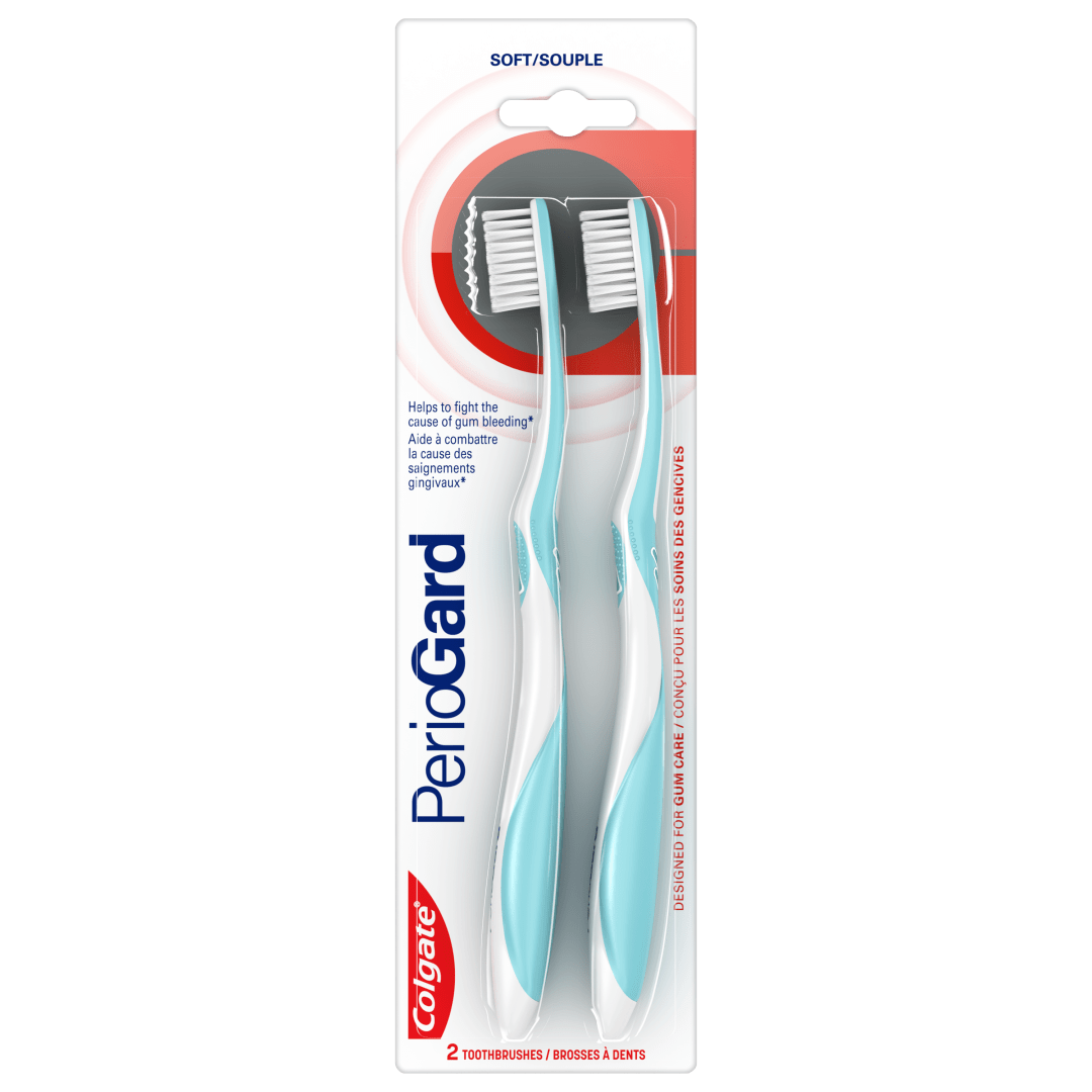 Colgate PerioGard Gum Toothbrush Pack, Soft Toothbrush