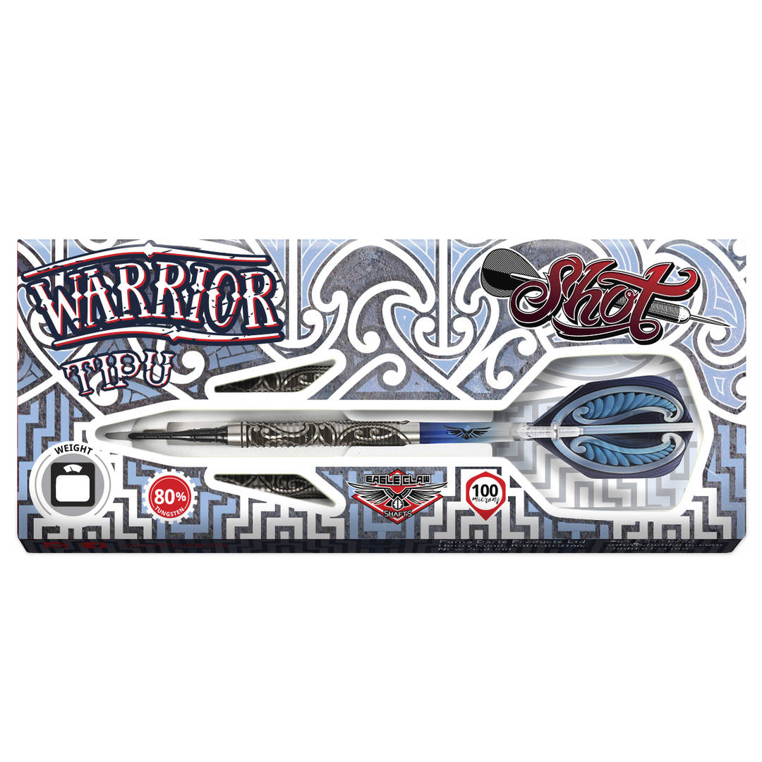 WARRIOR TIPU SOFT TIP DART SET
