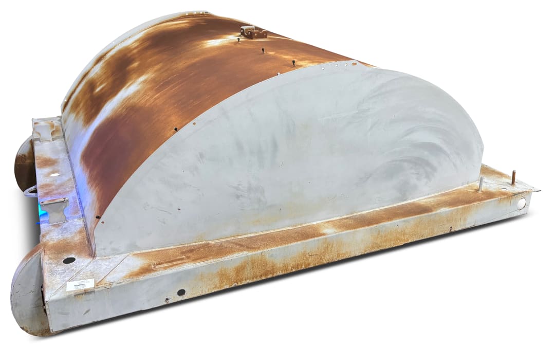 Wastebuilt® Replacement for McNeilus Tailgate, Front Hinge, Standard Barrel, Weldment