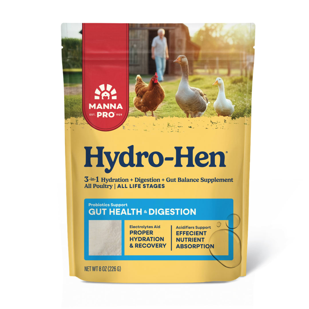 Manna Pro Hydro-Hen 3-in-1 Water Supplement, 8oz
