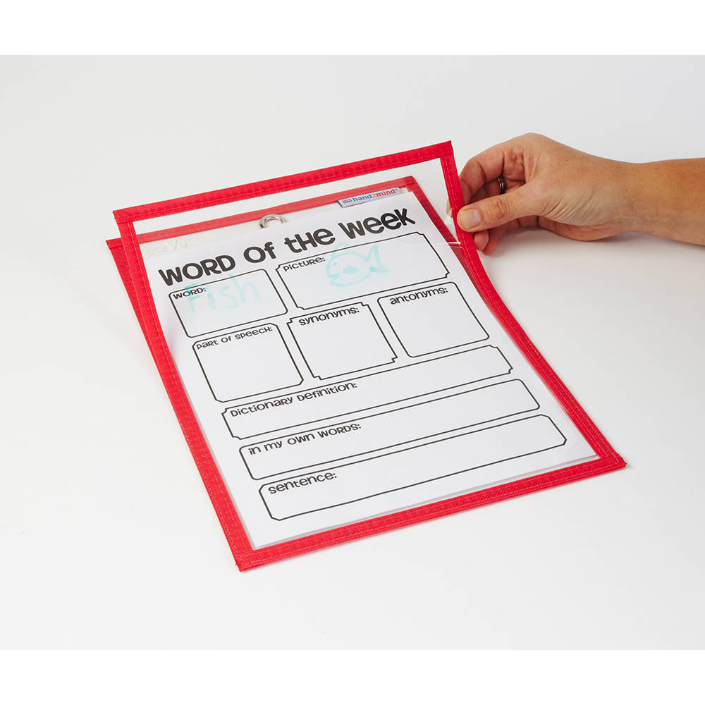 ClearVu™ Paper Saver, Non-Magnetic, Set of 30