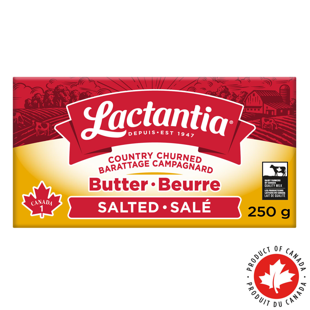 Lactantia Salted Butter, 250g