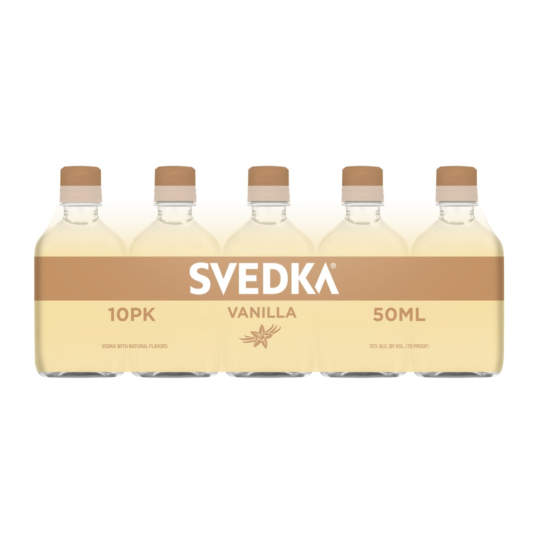 Svedka Vanilla Vodka 10 Pack 50ml 70 Proof