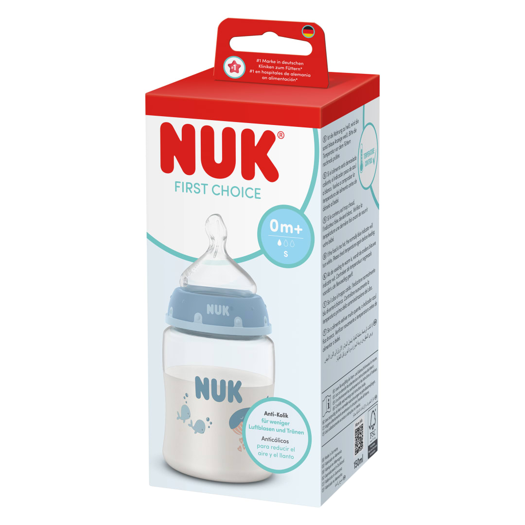 NUK FC 150ML PP SI S CL1 ASSORTED