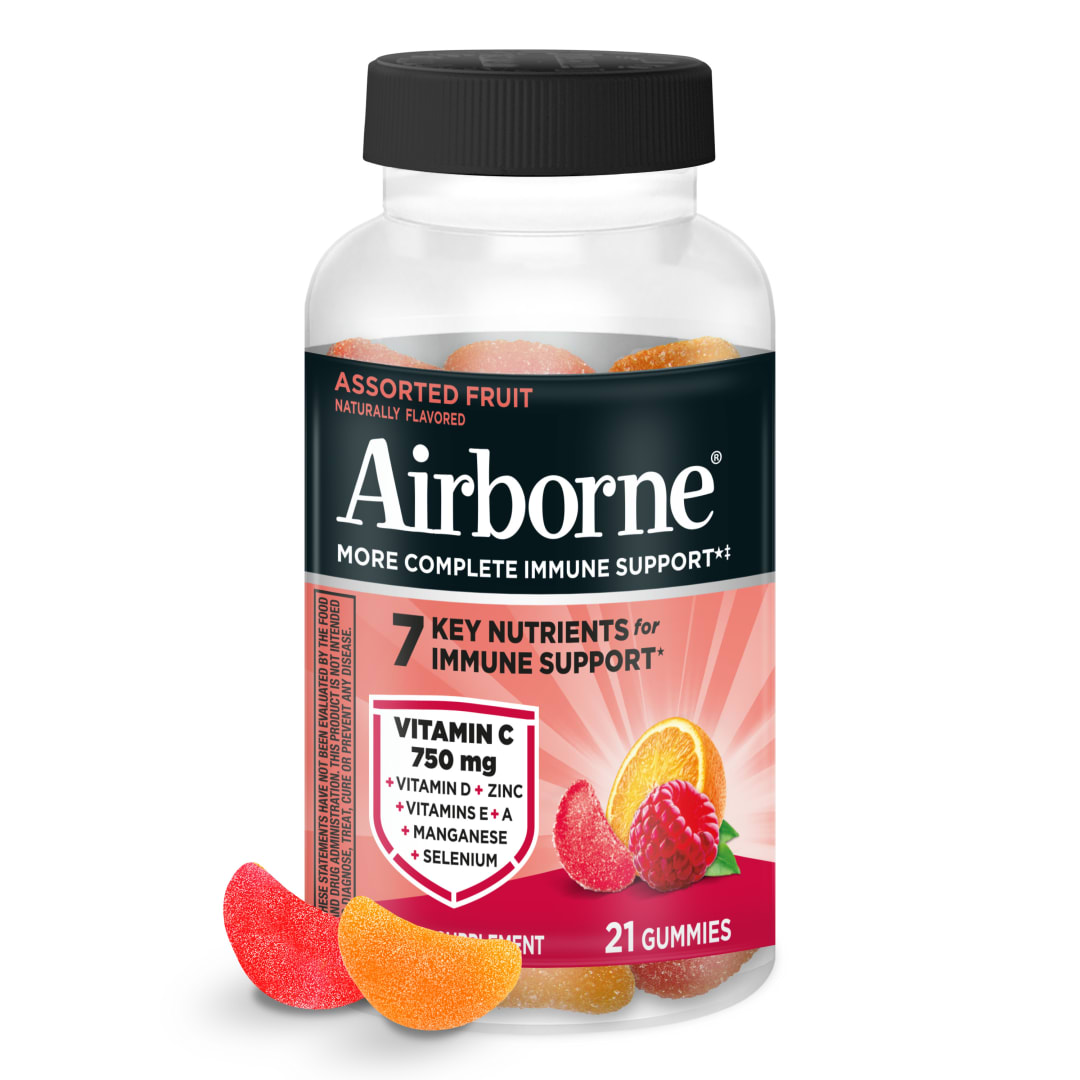 AIRBORNE® Gummies - Assorted Fruit 12/21 ct.