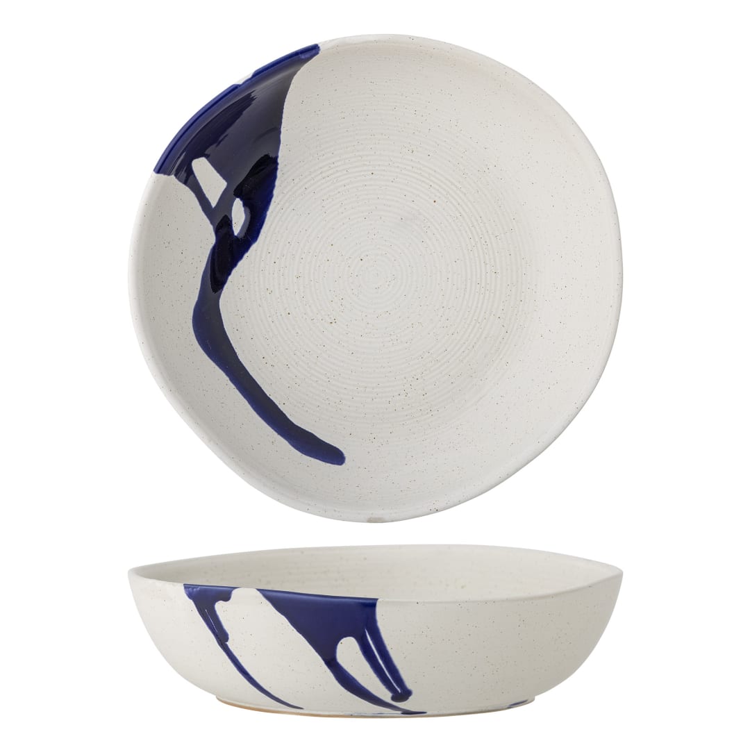 82060618 - Okayama Bowl, Blue, Stoneware STOCK: 108