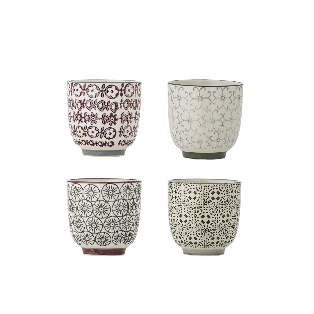21100606 - Karine Cup, Multi, Stoneware STOCK: 300