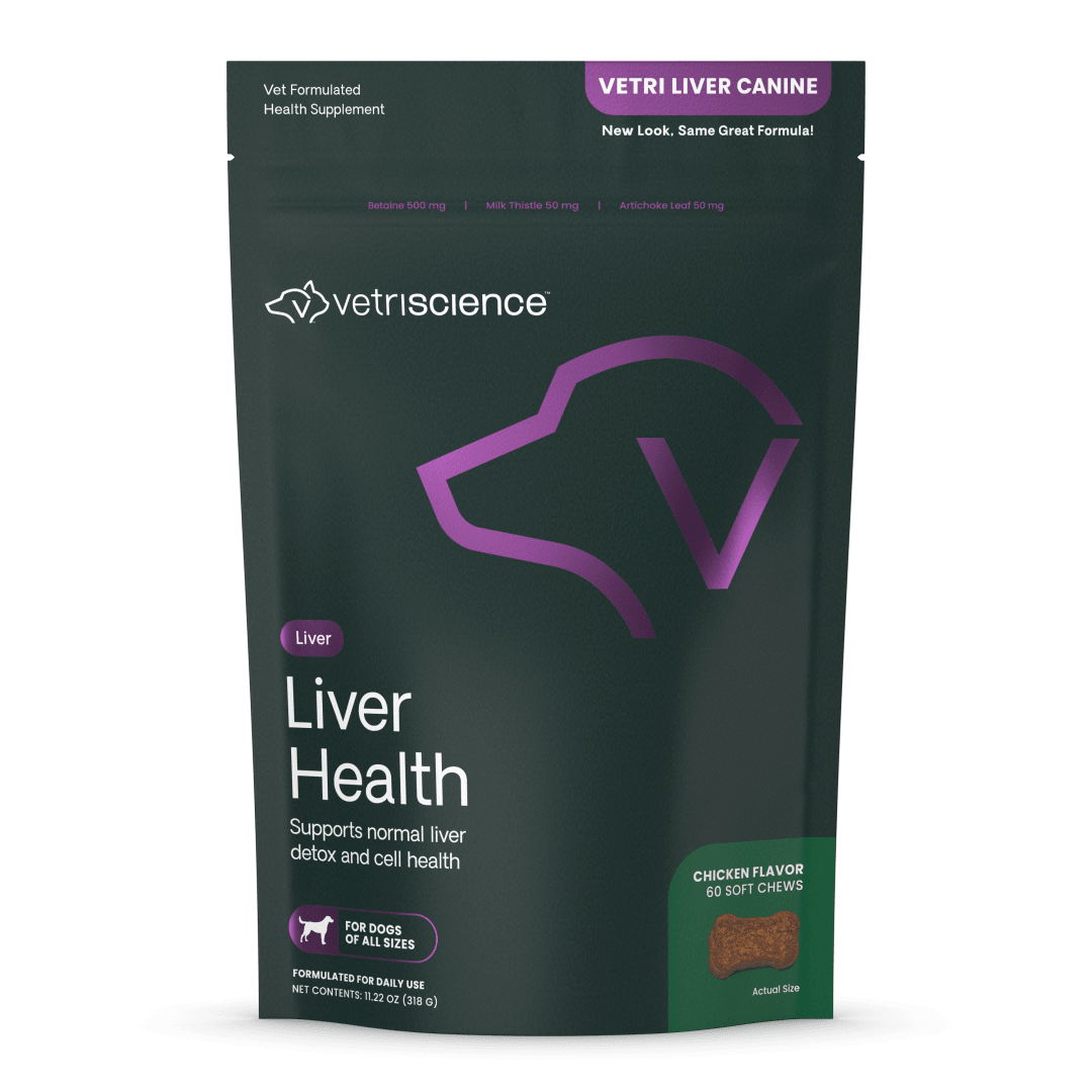VS Liver Health Chews, Dogs, Chicken, 60ct
