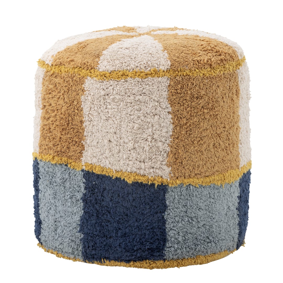 82062598 - Kio Pouf, Multi, Cotton STOCK: 176