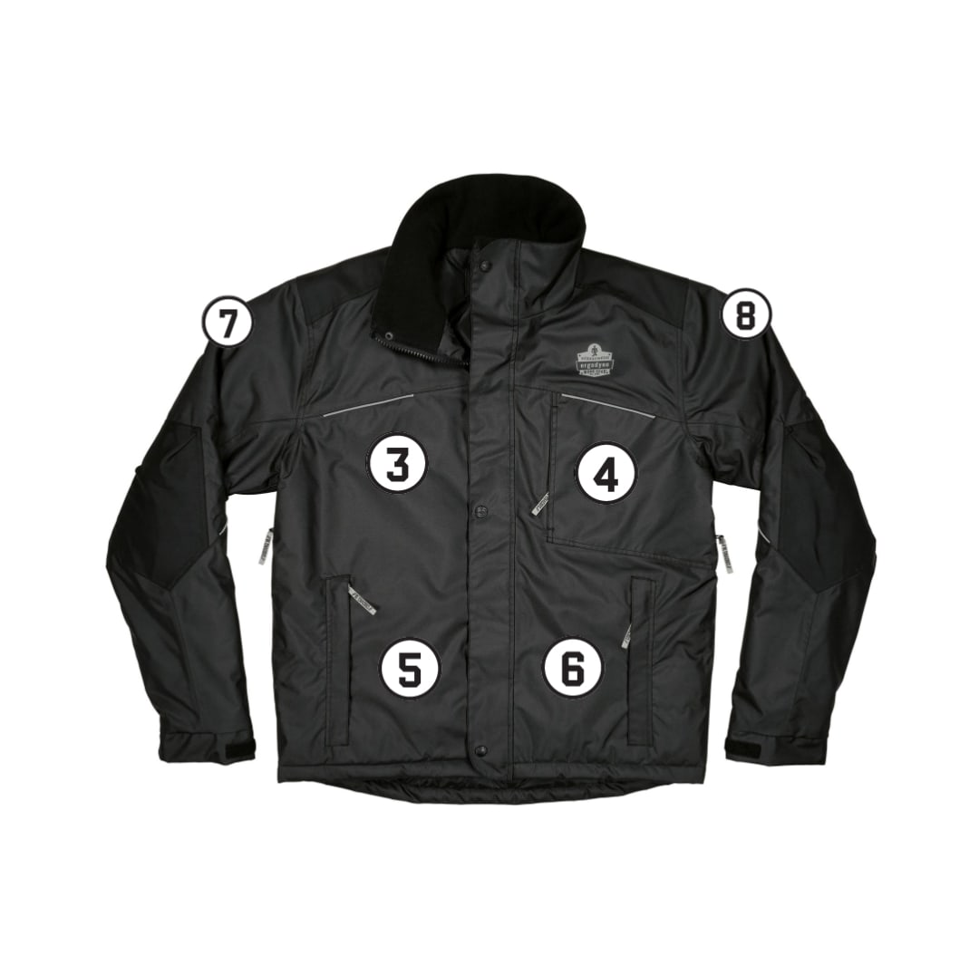 N-Ferno 6467 Winter Work Jacket - 300D Polyester Shell