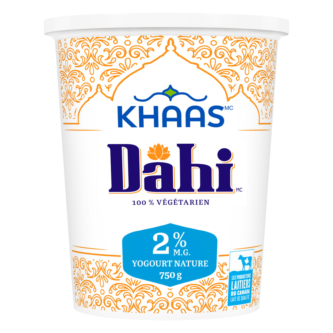 Khaas Dahi 2% Plain Yogurt, 750g