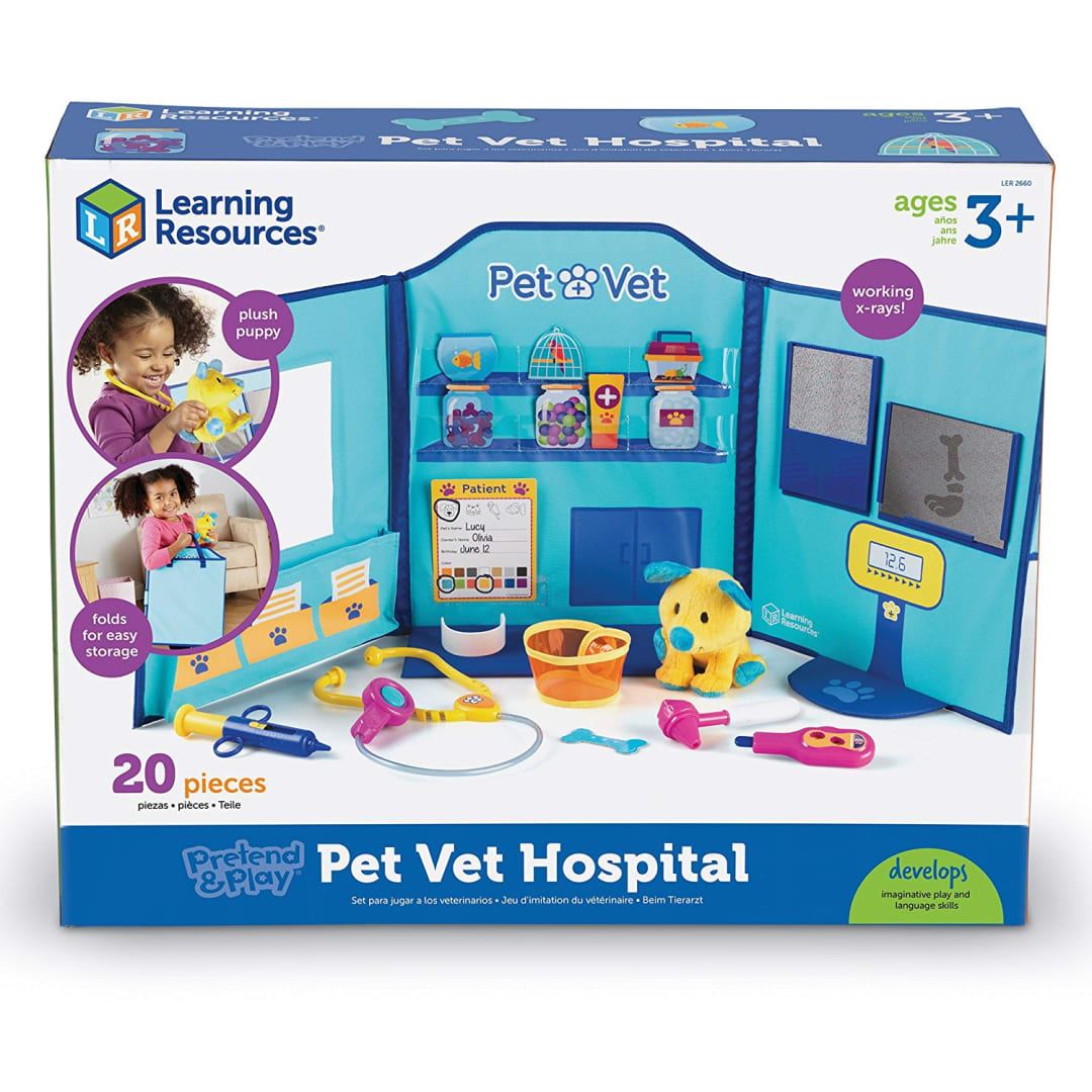 PRETEND & PLAY PET VET HOSPITAL