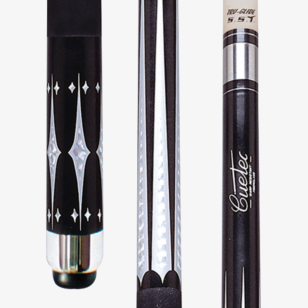 Cue Tec BLK W/ SILVR STAR DESI