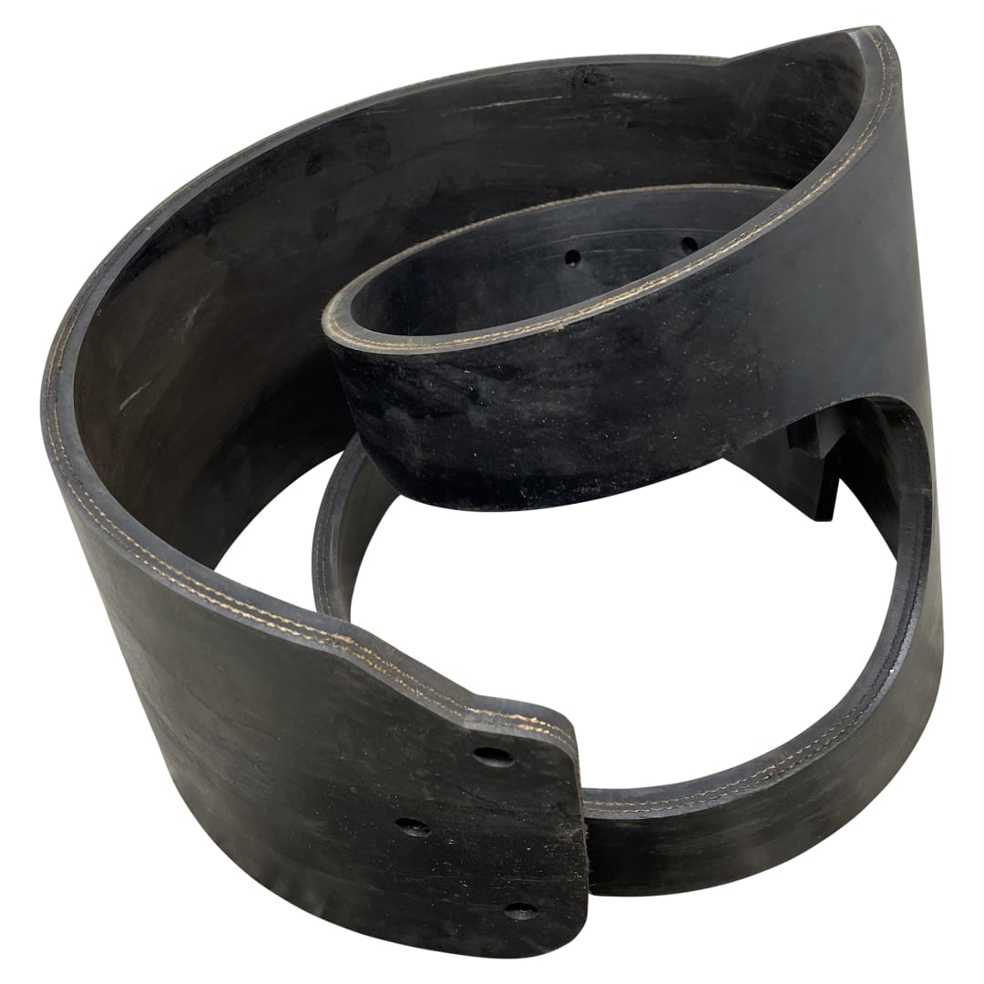 Wastebuilt® Replacement for McNeilus Belt, Grabber, Double Tine 24" Radius