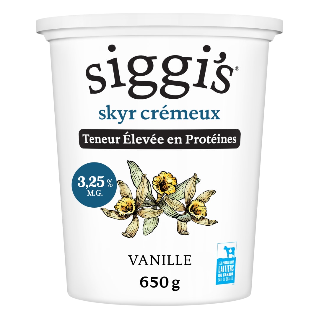 siggi's  Vanilla Skyr Yogurt 3.25%, 650g