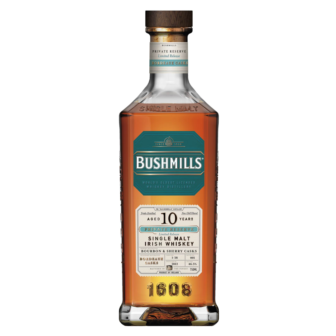 Bushmills Private Reserve Limited Release 10 Year Old: Bordeaux Cask