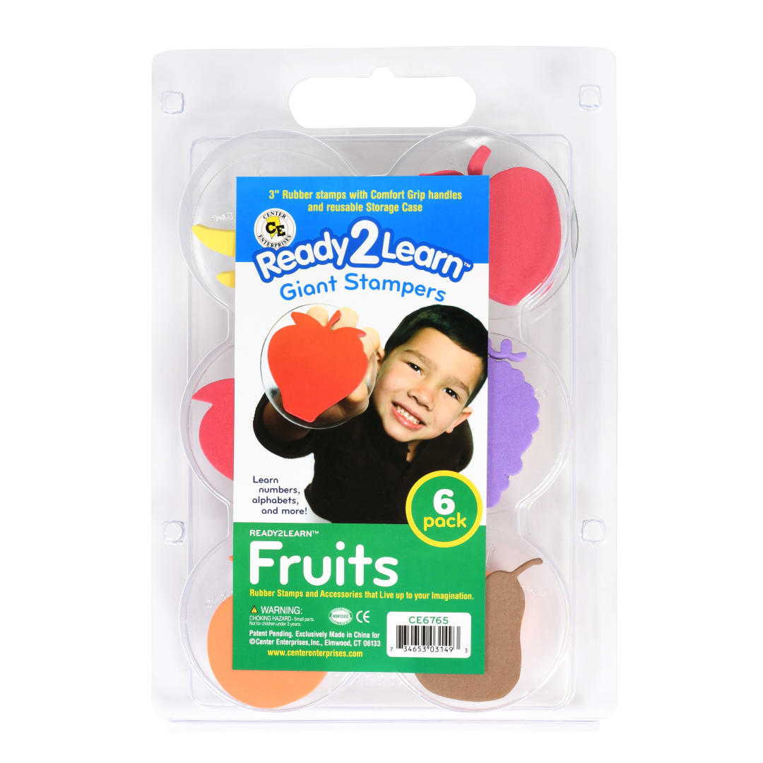 Giant Stampers - Fruit - Set of 6