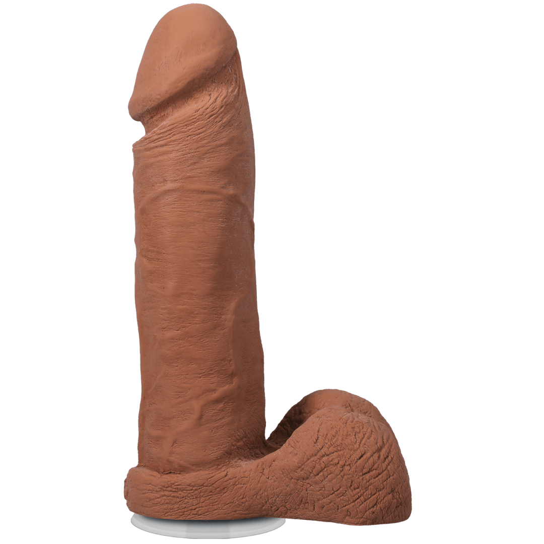 The Realistic Cock - With Removable Vac-U-Lock Suction Cup - ULTRASKYN - 8 Inch (with balls)