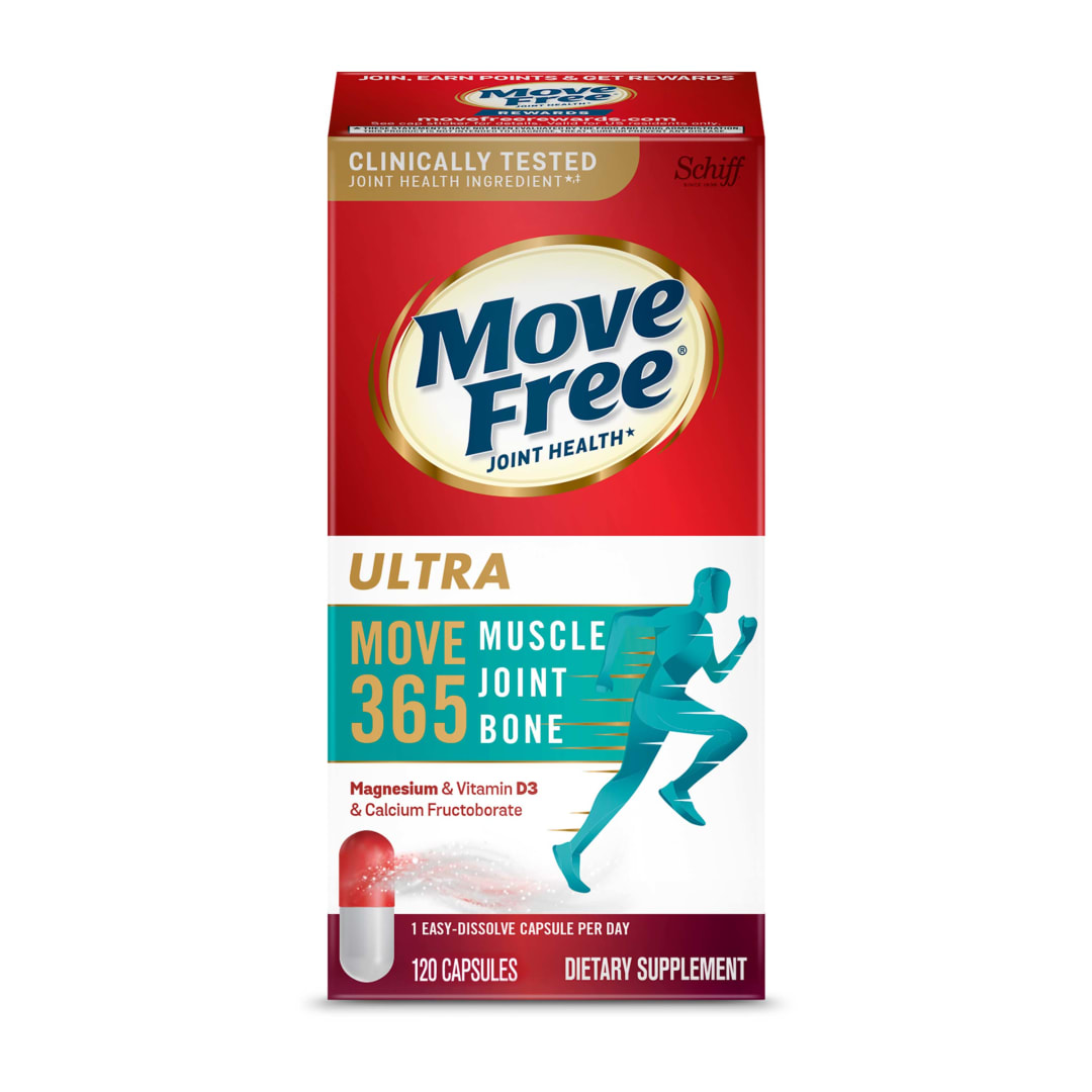 MOVE FREE® Ultra Move 365 Muscle Joint Bone - Easy Dissolve Capsules 12/120 ct.