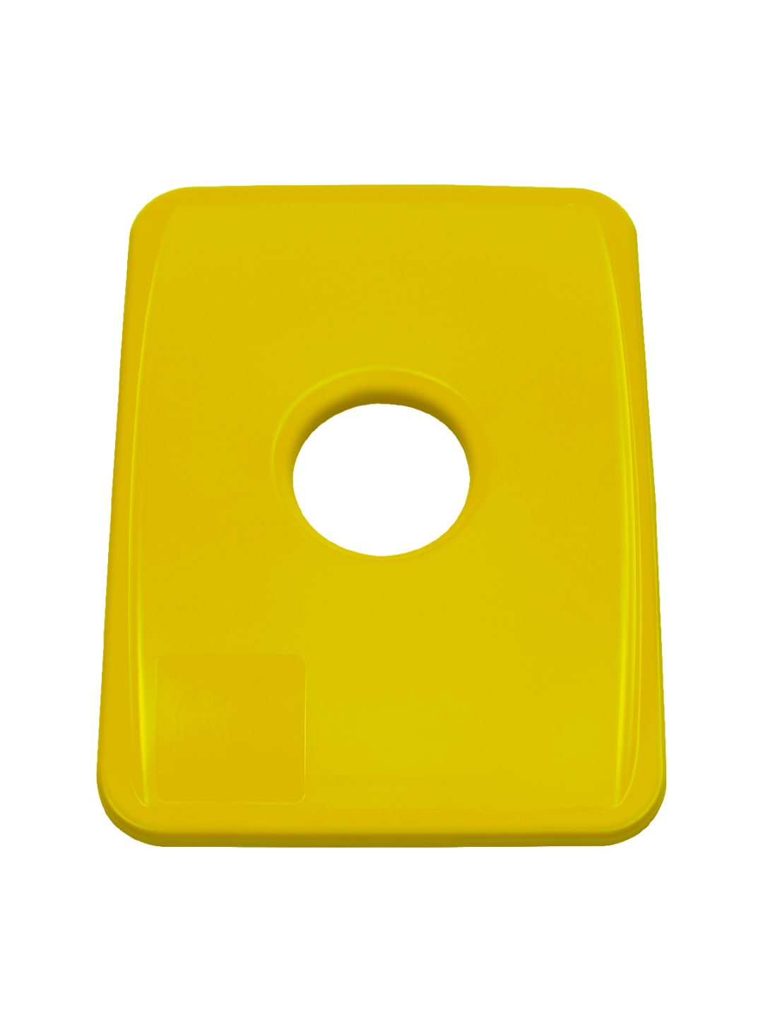 WASTE WATCHER - Single - Lid - Xl - Circle - Yellow