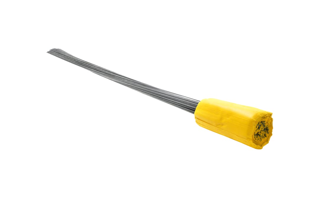 Stake Flags-21" Staff, 4"x5" Flag, Yellow 100Pcs.