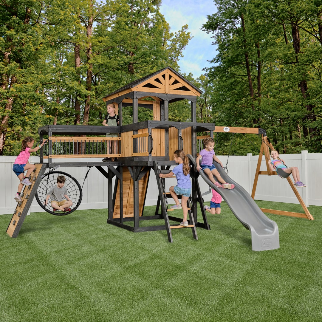 Timber Crossing Swing Set