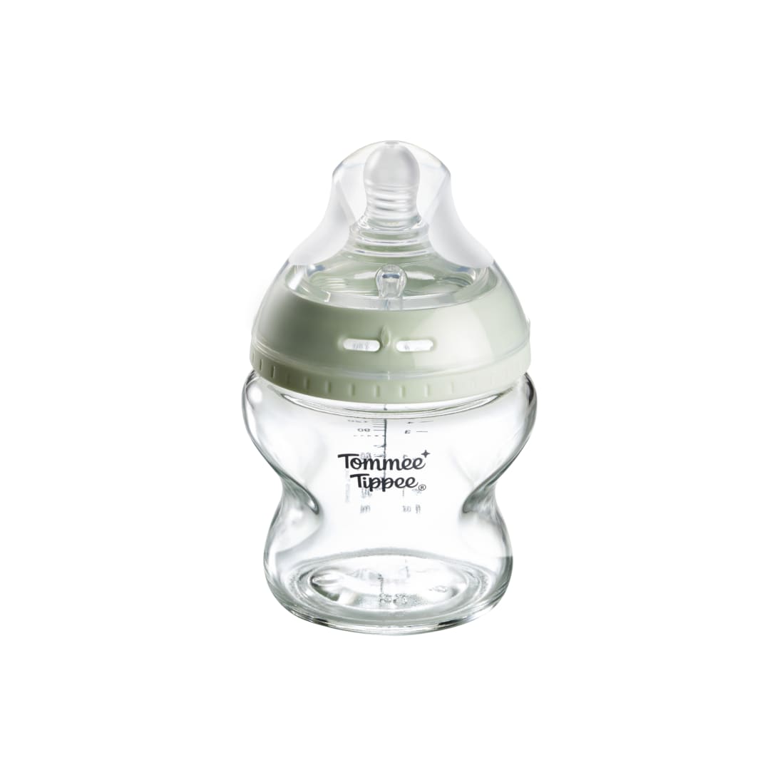 NS GLASS Bottle 150ml w/S teat