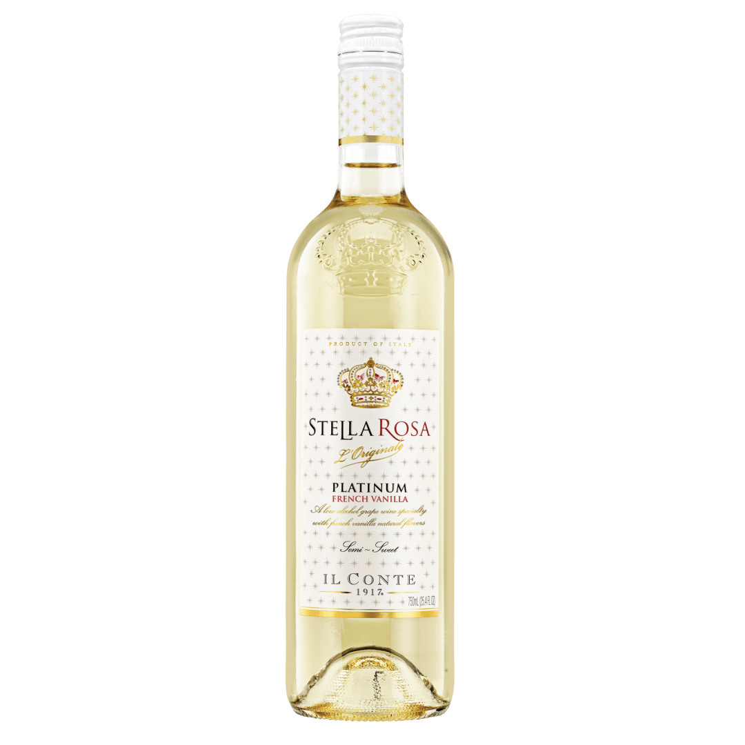 Stella Rosa Platinum French Vanilla Semi-Sparkling White Wine 750 ml