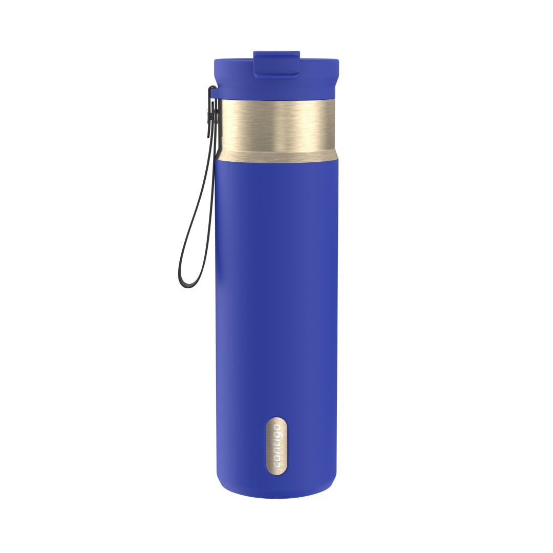 Contigo DualSip® 710 ml Botella Térmica Compacta de Acero Inoxidable a Prueba de Fugas con Tapa de Doble Uso