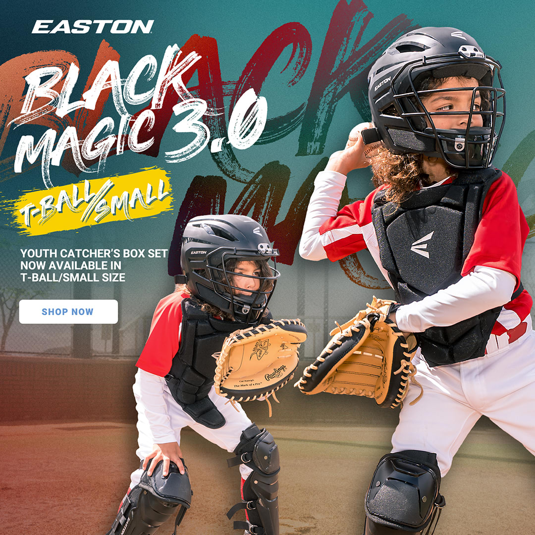 2027 Black Magic 3.0 T-Ball Catcher's Set Web Banners