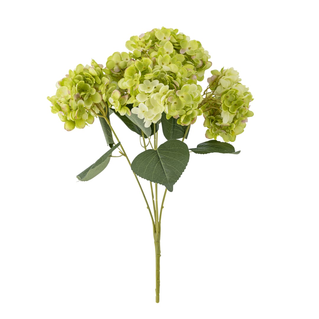 82061543 - Hydrangea Stem, White, Artificial Flowers STOCK: 300