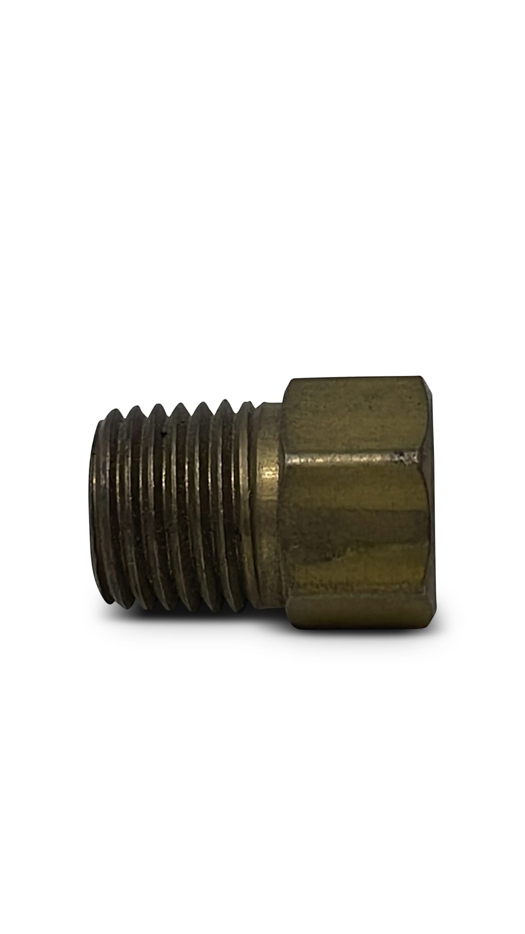 1/4 X 1/4 BRASS MALE INV FLARE CONNECTOR