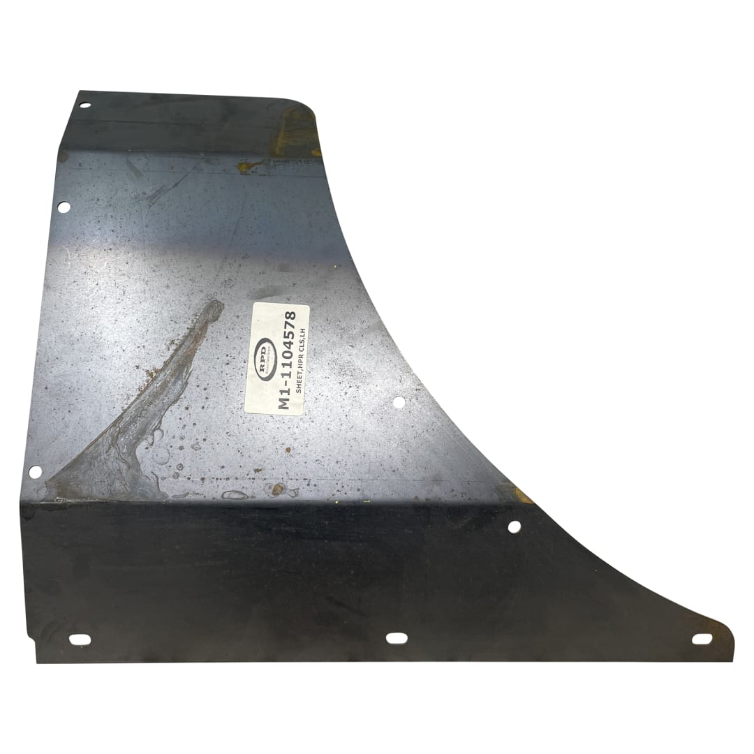 Wastebuilt® Replacement for McNeilus Sheet, Hopper Left Hand