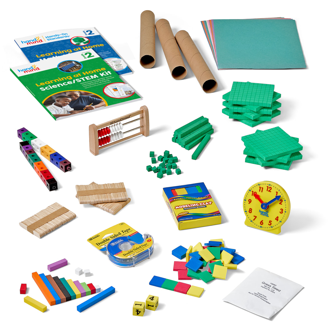 Learning at Home Math and STEM, Grade 2