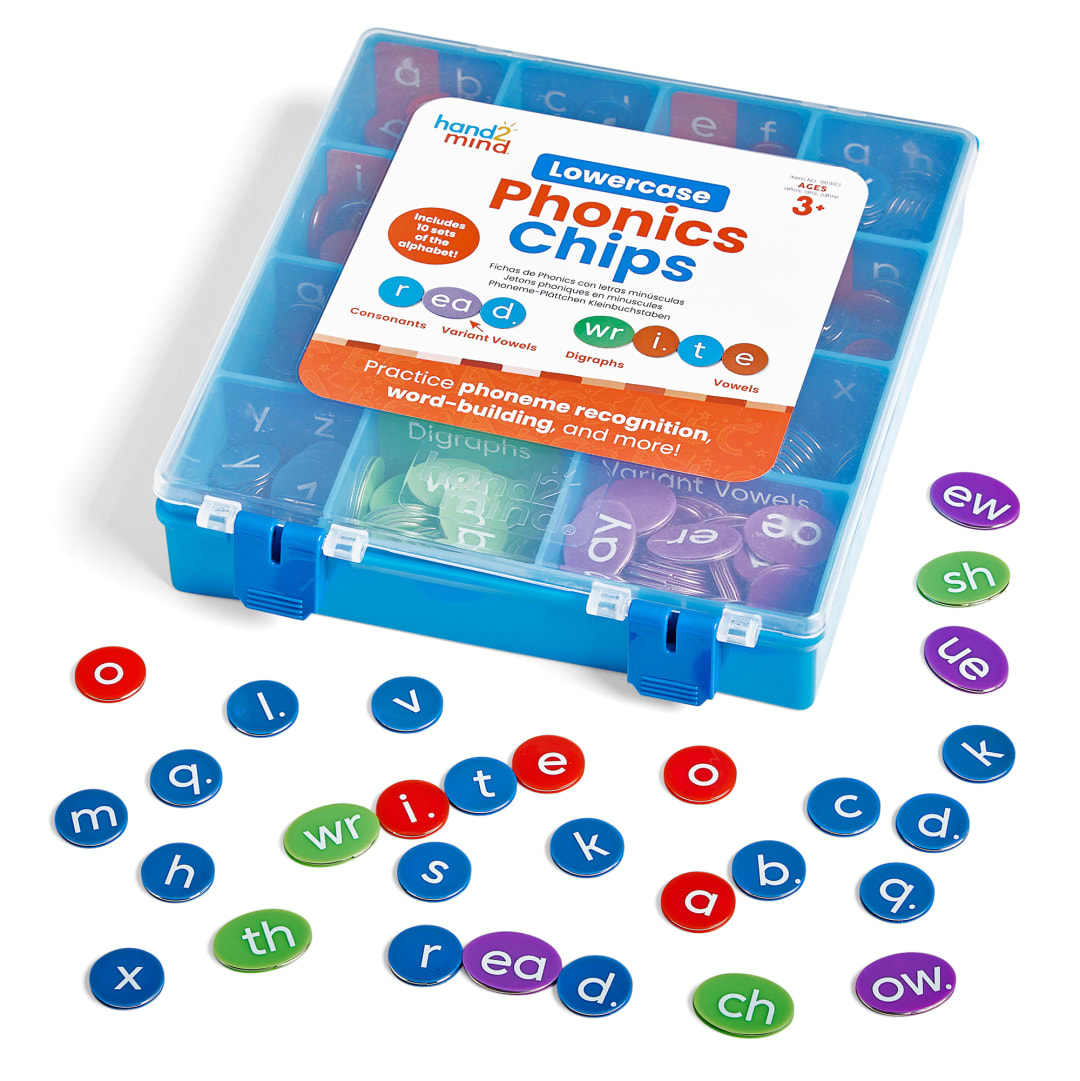 Lowercase Phonics Chips