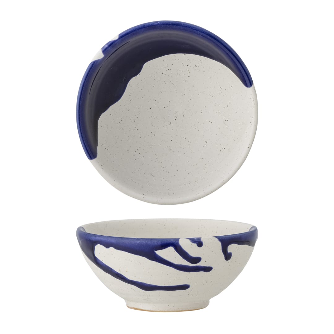 82060613 - Okayama Bowl, Blue, Stoneware STOCK: 27