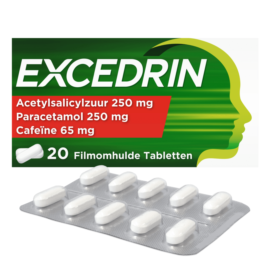 Excedrin Migraine, Filmomhulde Tabletten 20 stuks