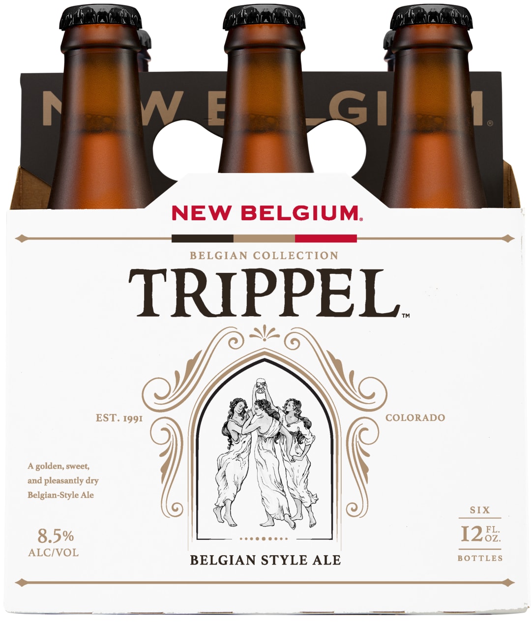 Trippel Belgian Style Ale Beer, 6 Pack, 12 fl oz Bottles