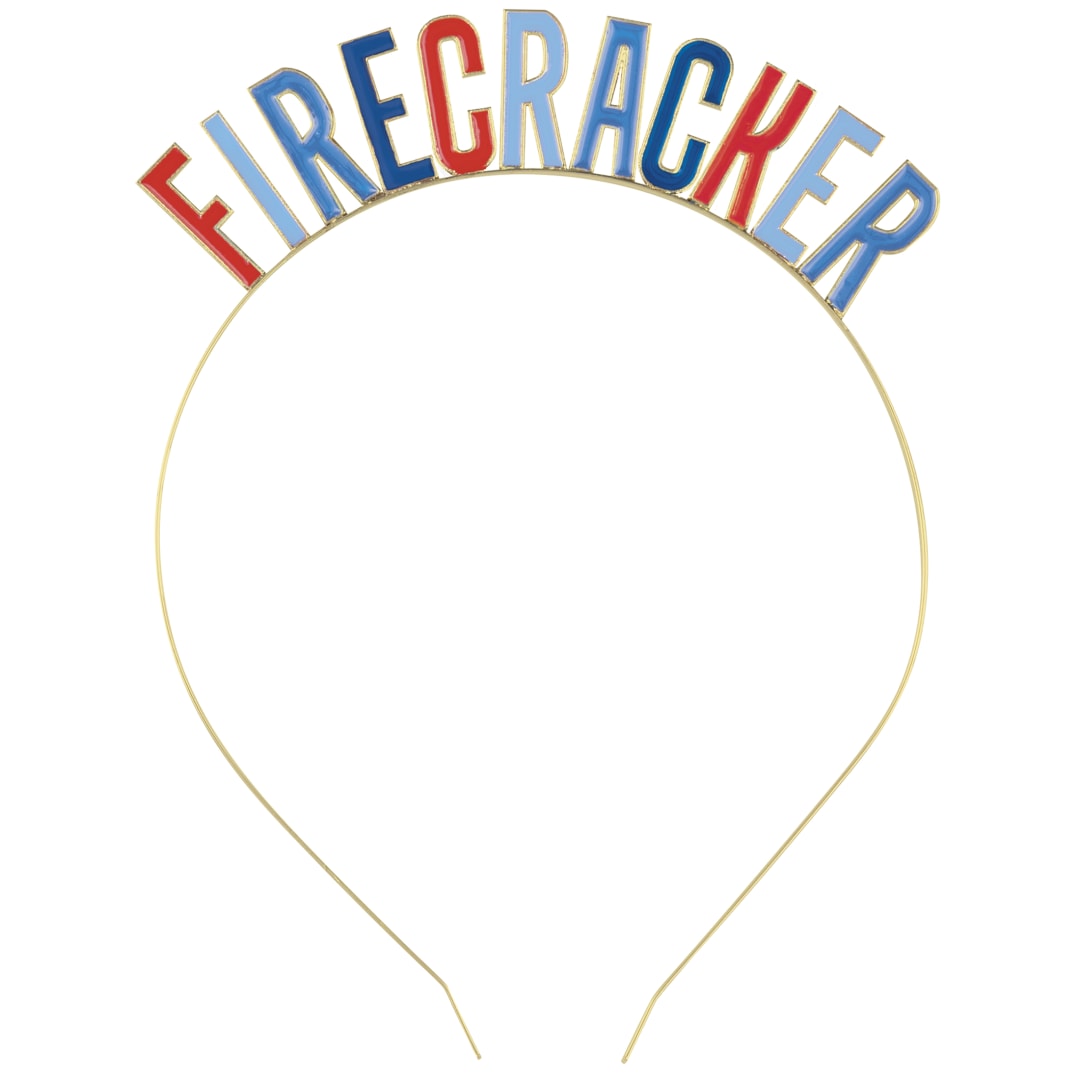 Enamel "Firecracker" Party Headband