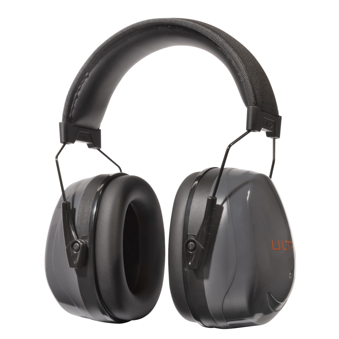 ULTRX™ Heavy Sound Defender Passive Earmuff, Gray
